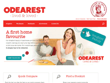 Tablet Screenshot of odearest.ie